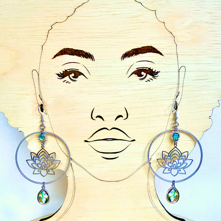 Simone Hoops - Steel