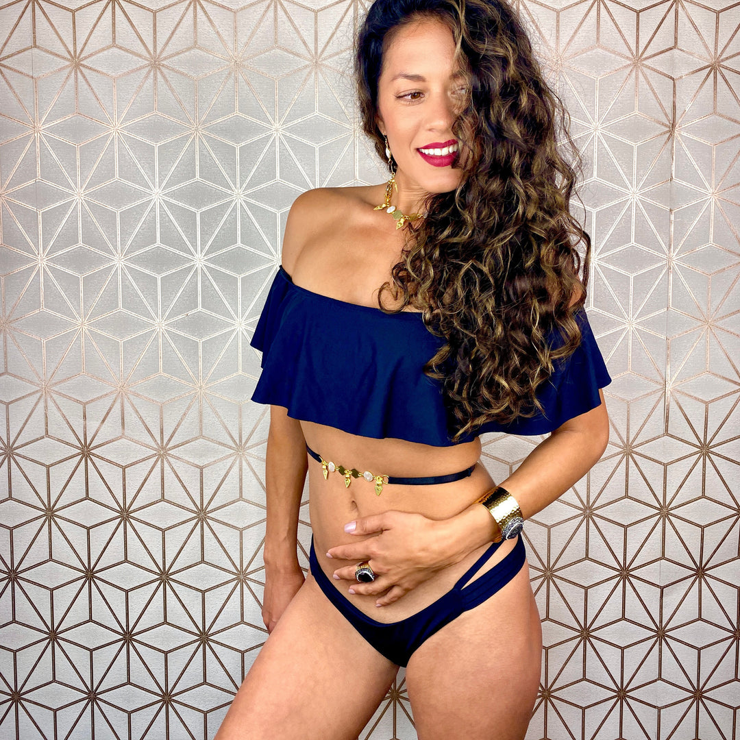 Moonstone Spike Body Band