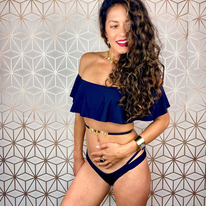 Moonstone Spike Body Band