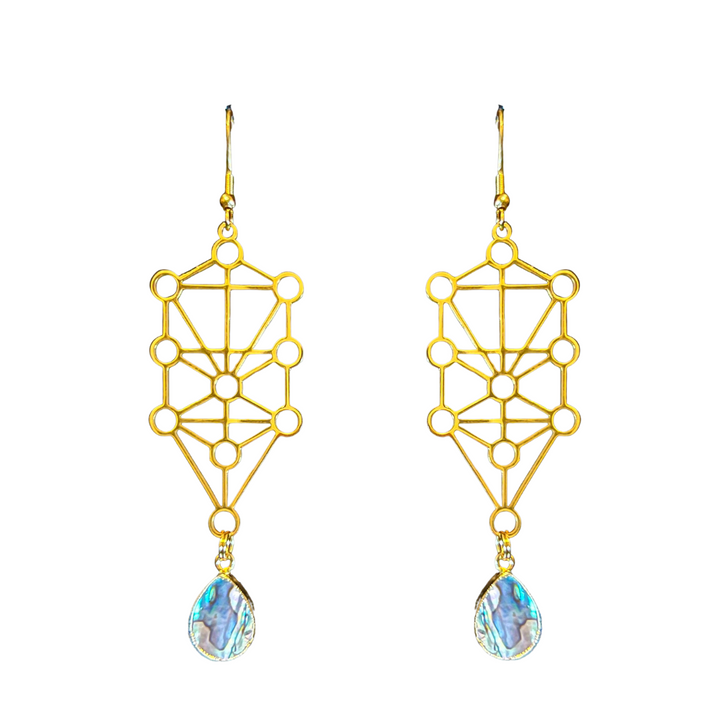 Shell Grand Sefirot Earrings