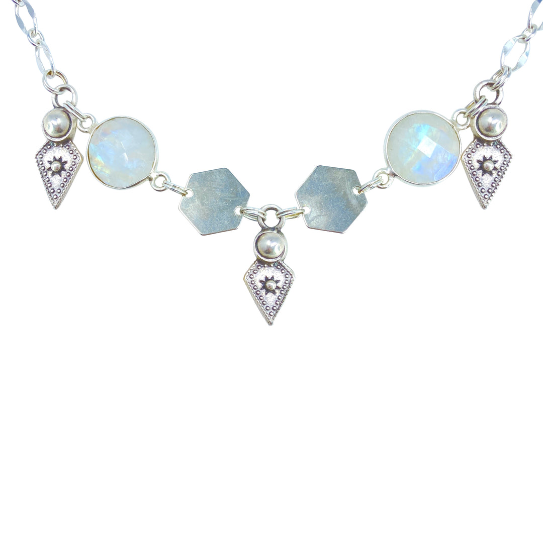 Silver Craz Necklace