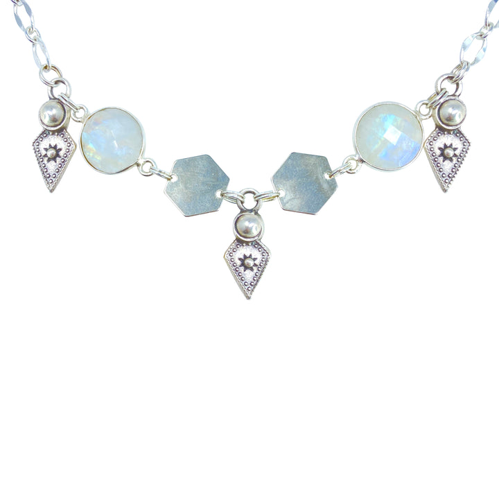Silver Craz Necklace