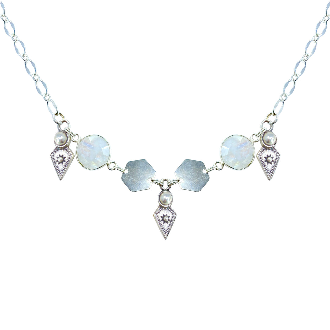 Silver Craz Necklace