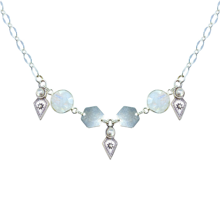 Silver Craz Necklace