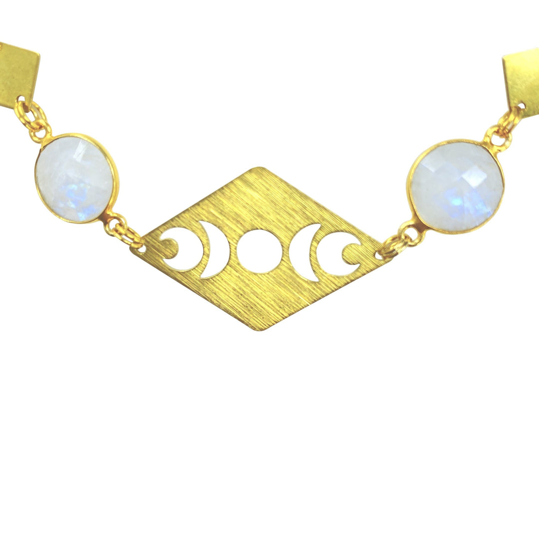 Capella Moonstone Necklace