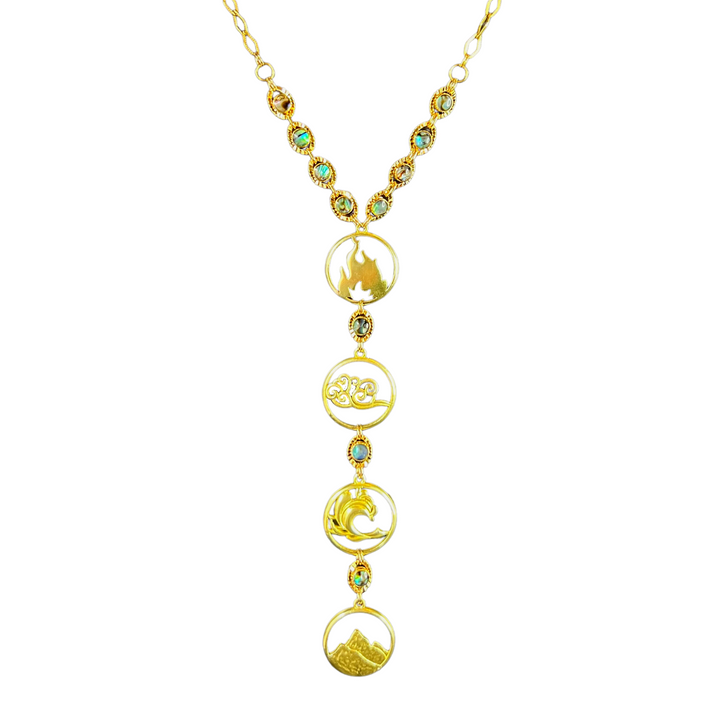 Elements Collection Gold Necklace