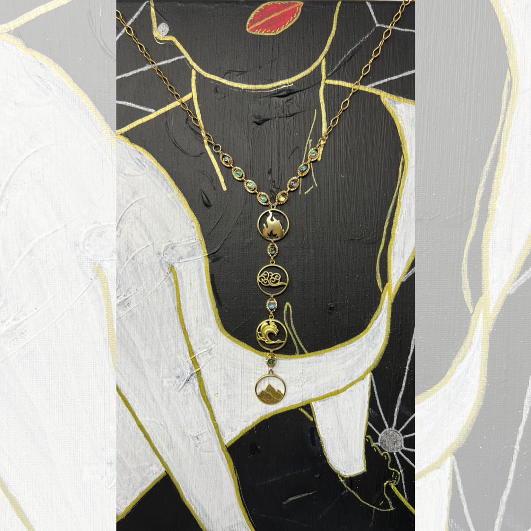 Elements Collection Gold Necklace