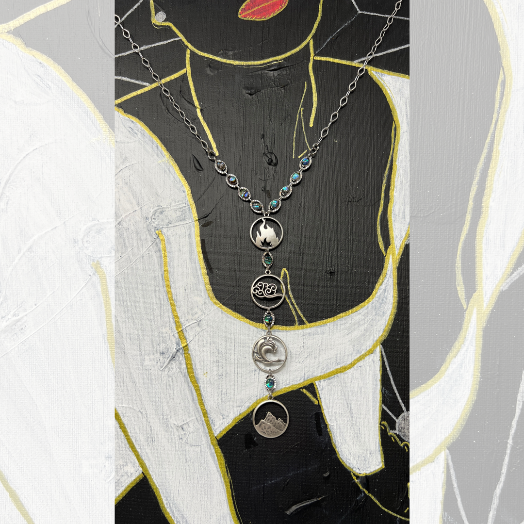 Elements Collection Silver Necklace
