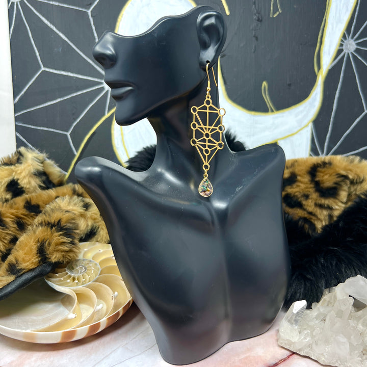 Shell Grand Sefirot Earrings