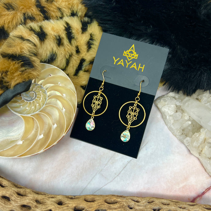 Mini Hoop Sefirot Earrings