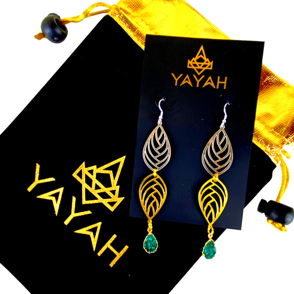 Boho Summer Grid Earrings