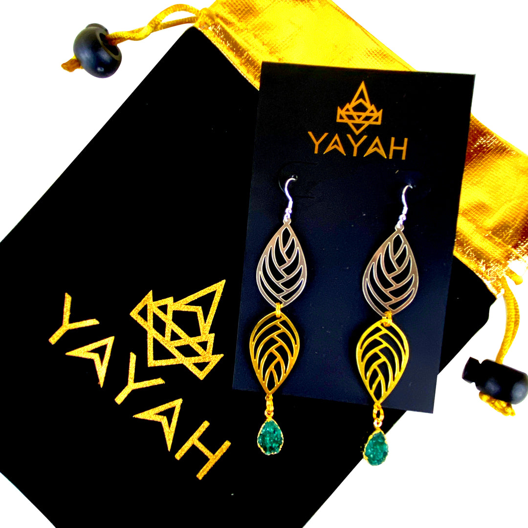 Boho Summer Grid Earrings
