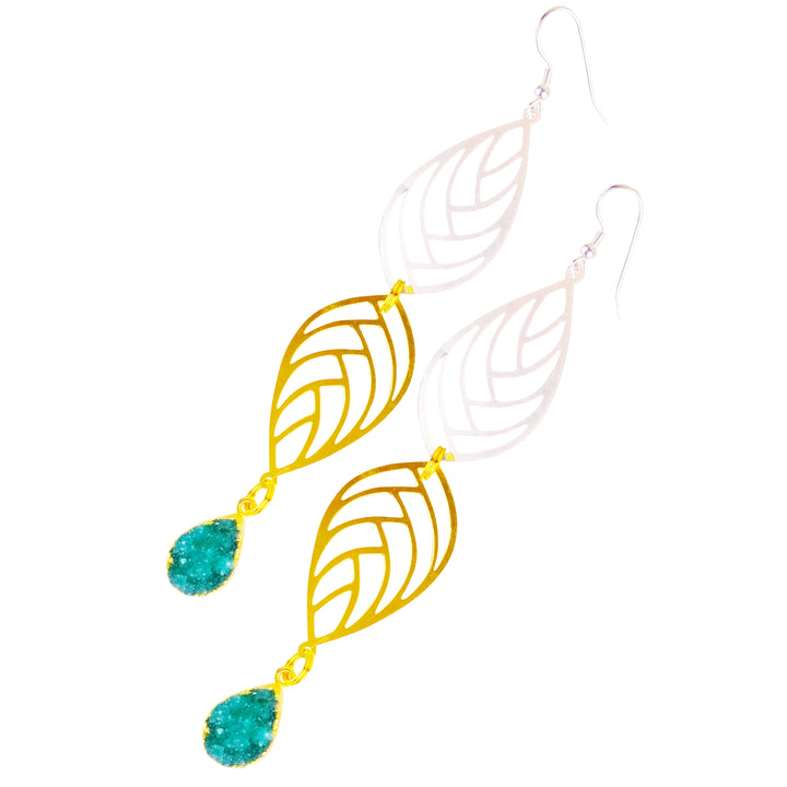 Boho Summer Grid Earrings