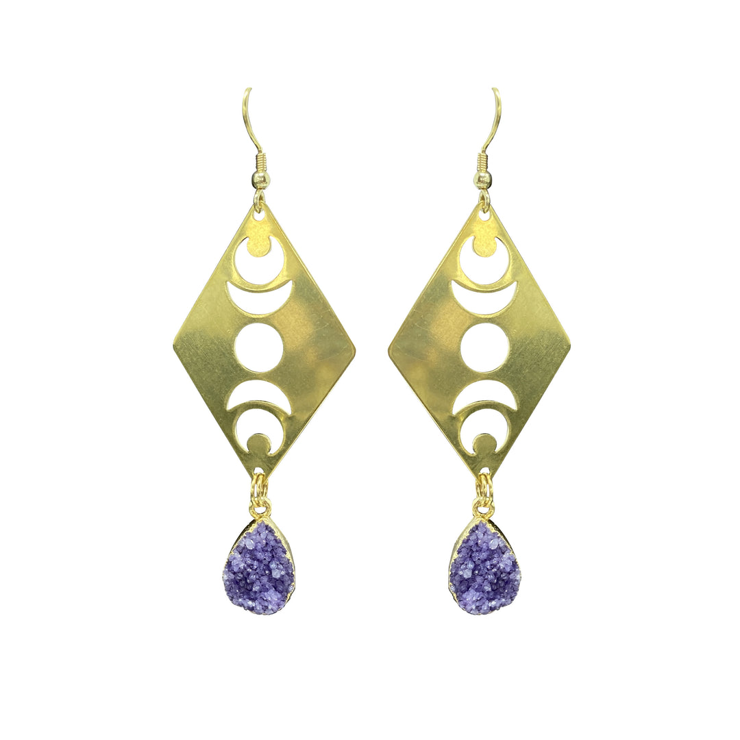 Calaeno Druzy Earrings