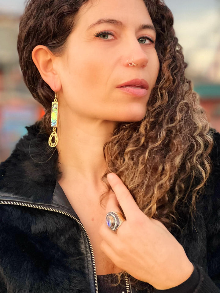 Vertical Bar Earrings